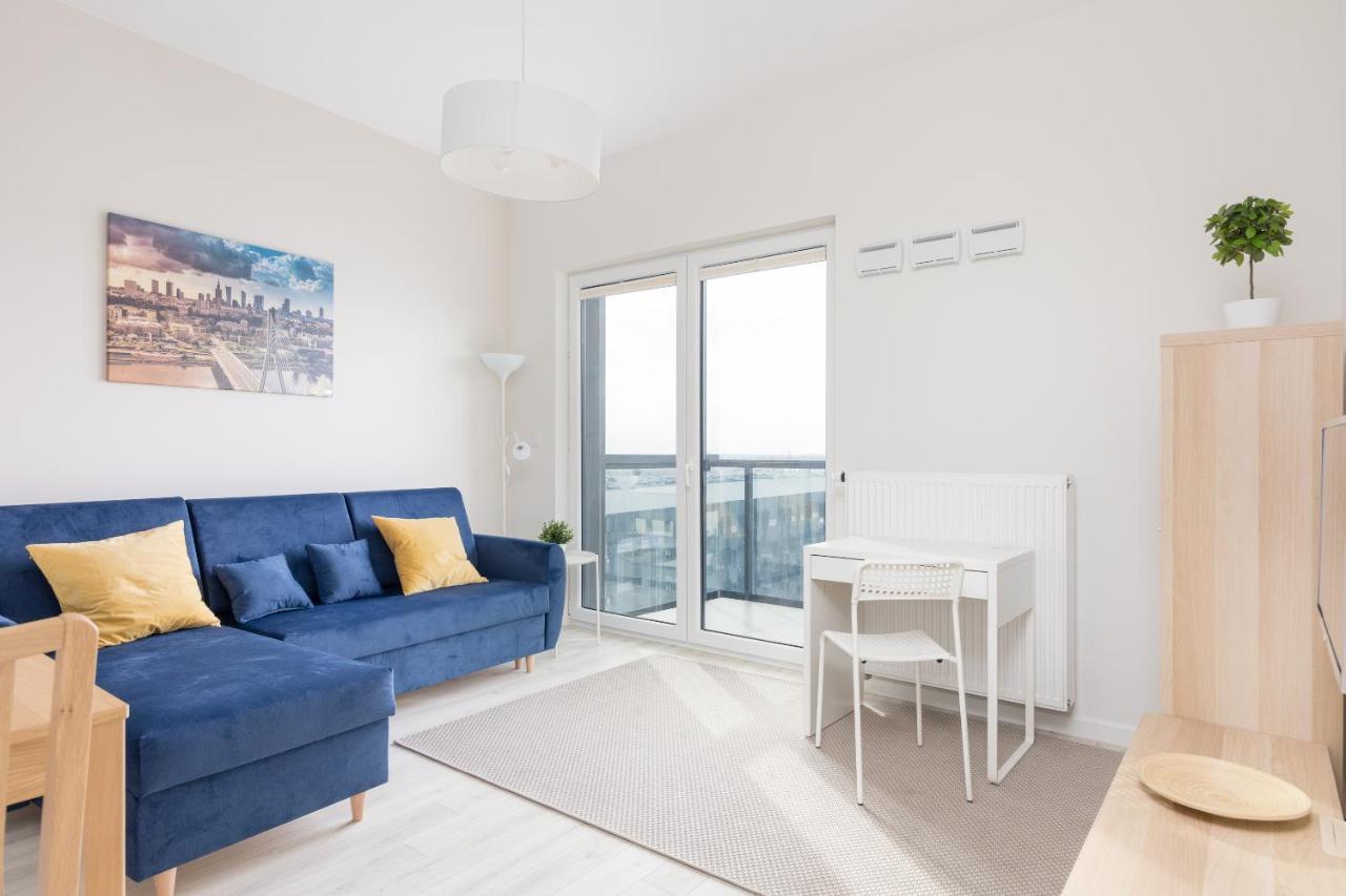 Wola Chic Blue Apartment Varsovie Extérieur photo