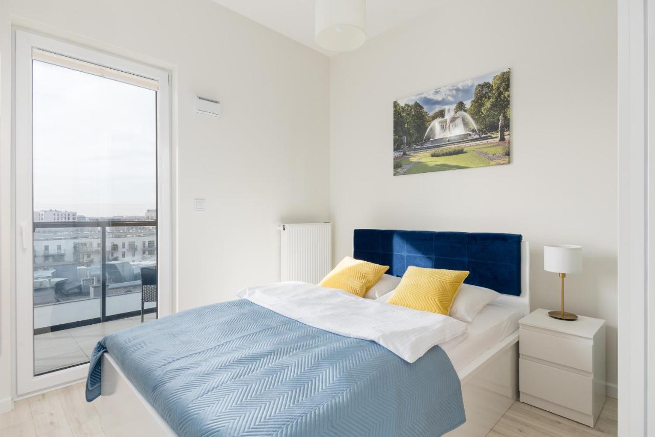 Wola Chic Blue Apartment Varsovie Extérieur photo